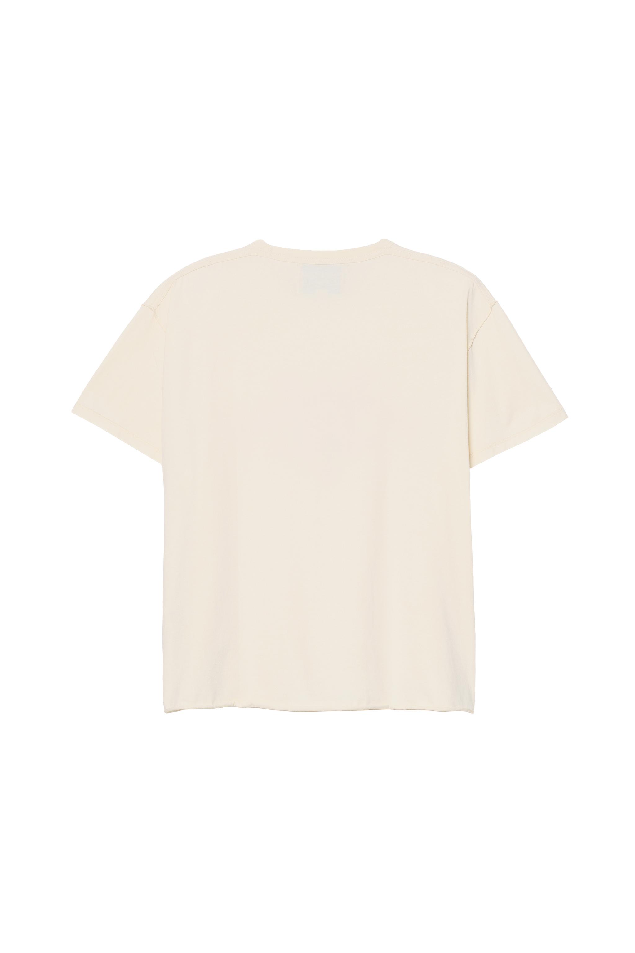 Мужские футболки Zara CRUSH WASHED TEXT REVERSED EFFECT T-SHIRT — фото 3