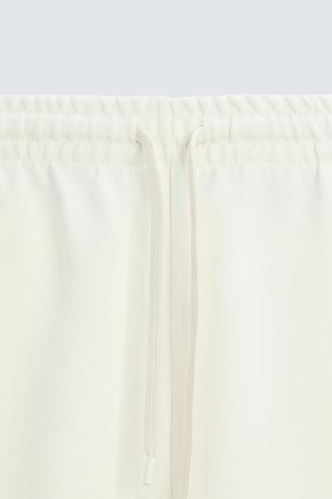 TECHNICAL INTERLOCK BERMUDA SHORTS - Oyster-white by Zara - Image 7