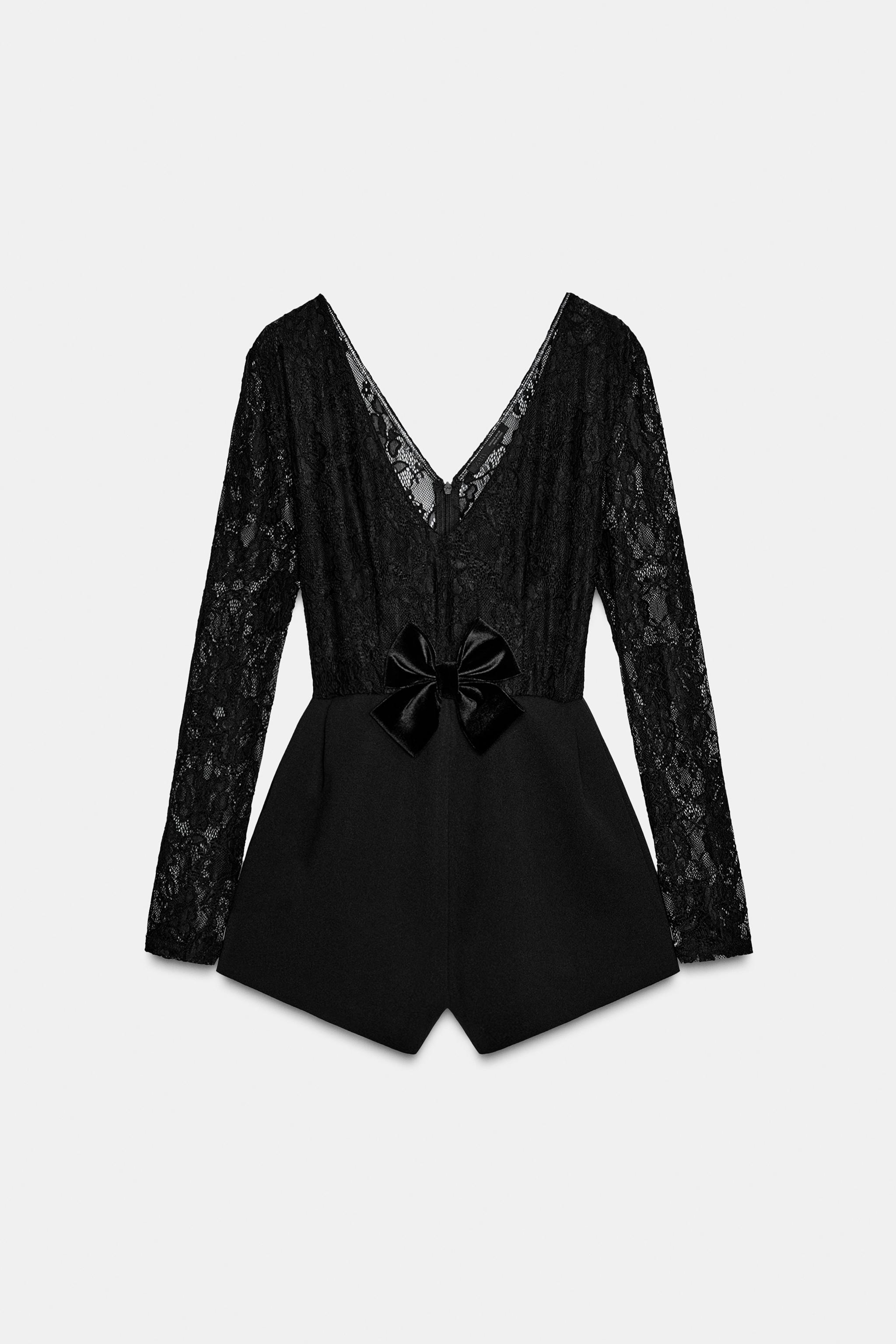 LACE COMBINATION JUMPSUIT