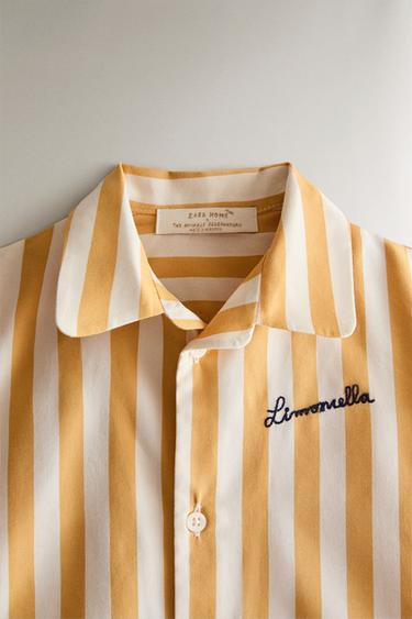 LIMONCELLA X THE ANIMALS OBSERVATORY BABY ROMPER - Ecru/Yellow by Zara - Image 1