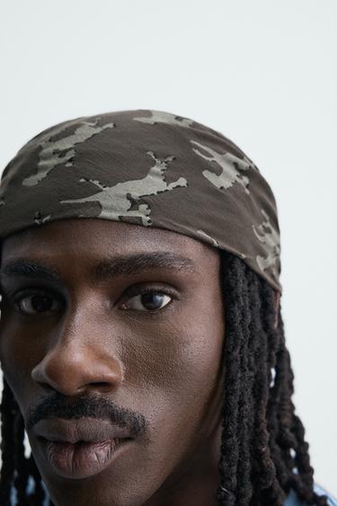 HORSE PRINT BANDANA - Brown by Zara - Image 2