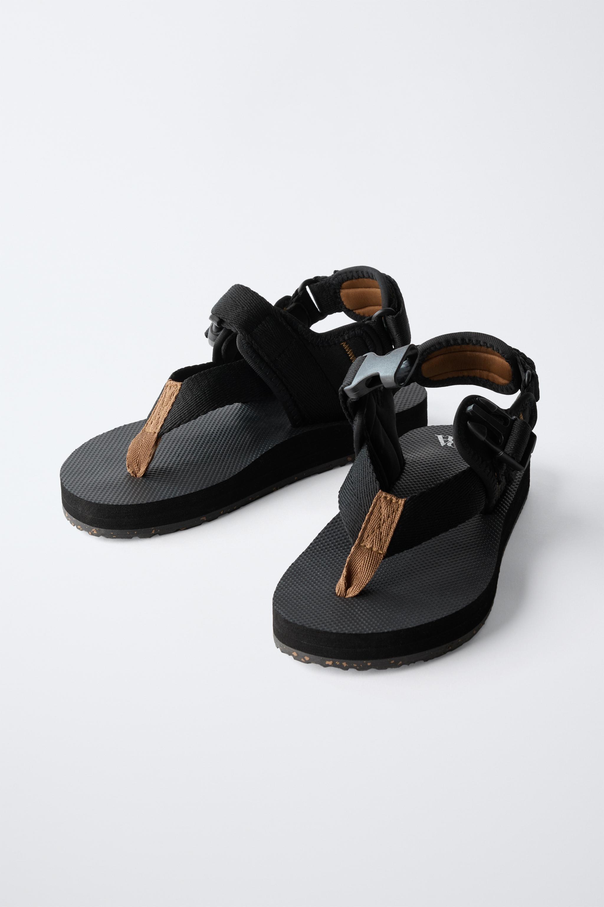 SPORT SANDALS - Black | ZARA United States