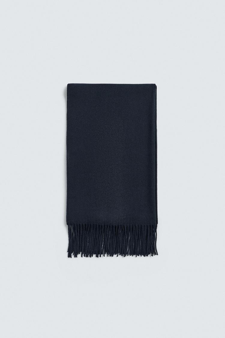 ZARA FRINGED SCARF
