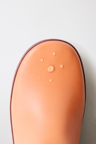 COLOUR BLOCK WELLIES - Orange by Zara - Image 10