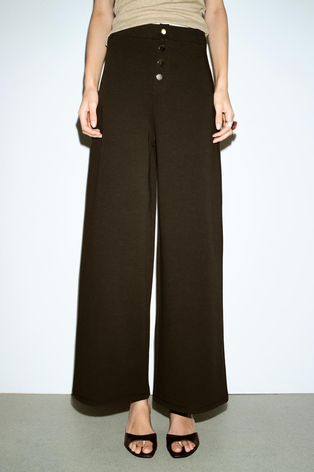 STRAIGHT LEG BUTTON PANTS - image 2