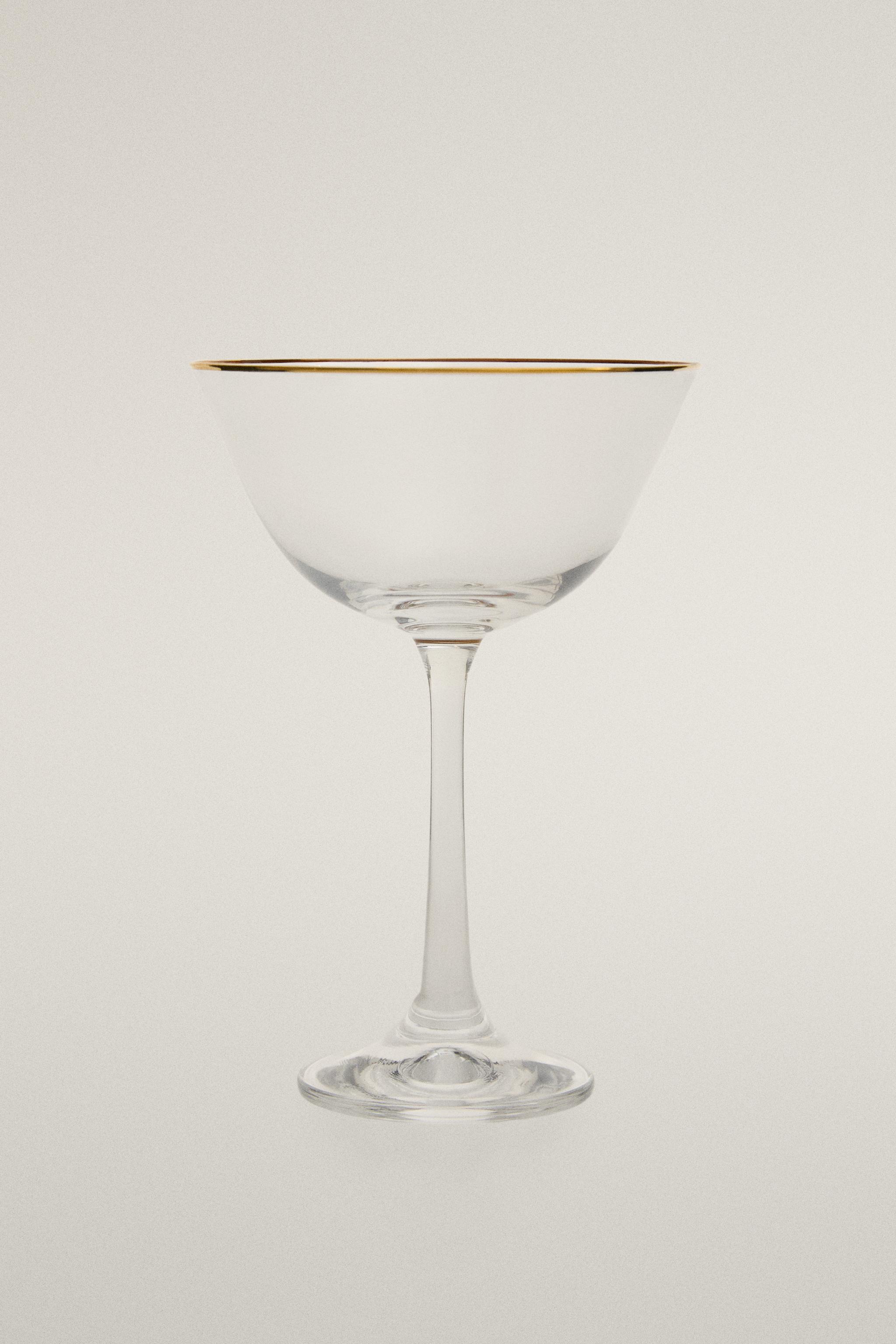 VERRE À VIN COCKTAIL VERRE FILET NOËL