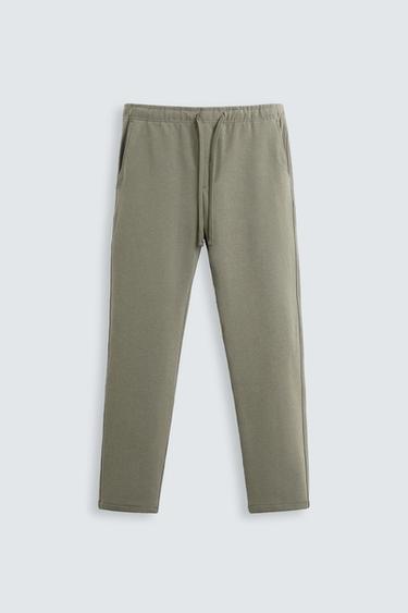 PANTALÓN CINTURA JOGGER CONFORT - Khaki claro de Zara