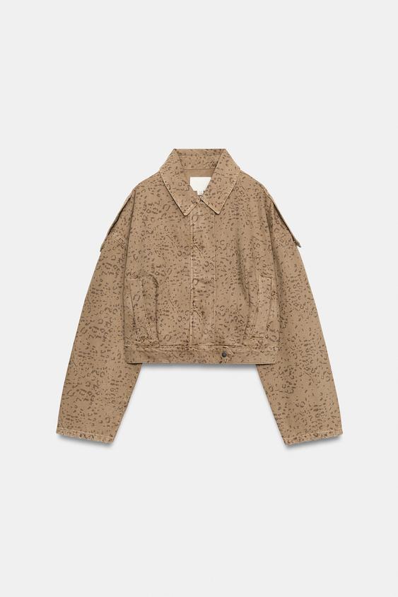 ANIMAL PRINT JACKET - only one by Zara - Image 0