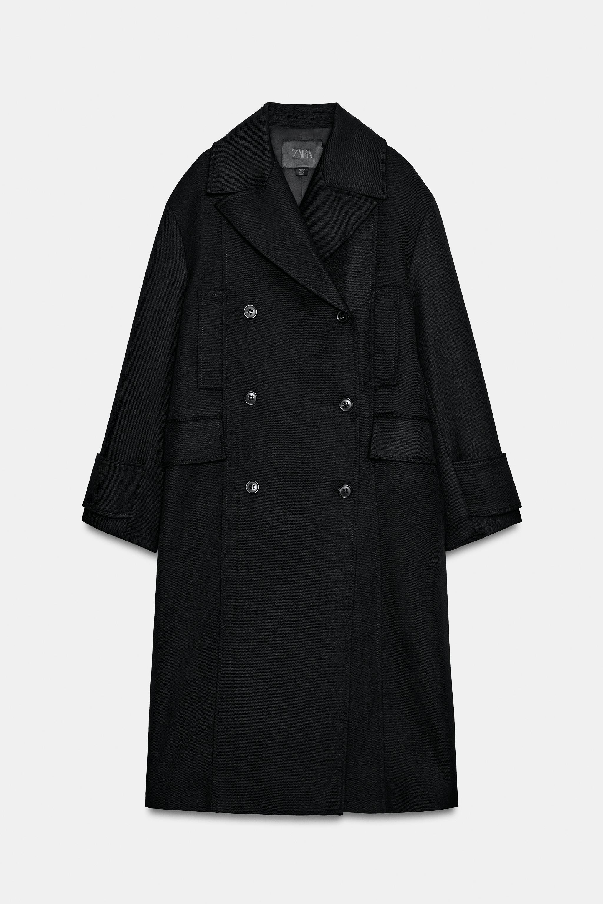 100% WOOL COAT ZW COLLECTION