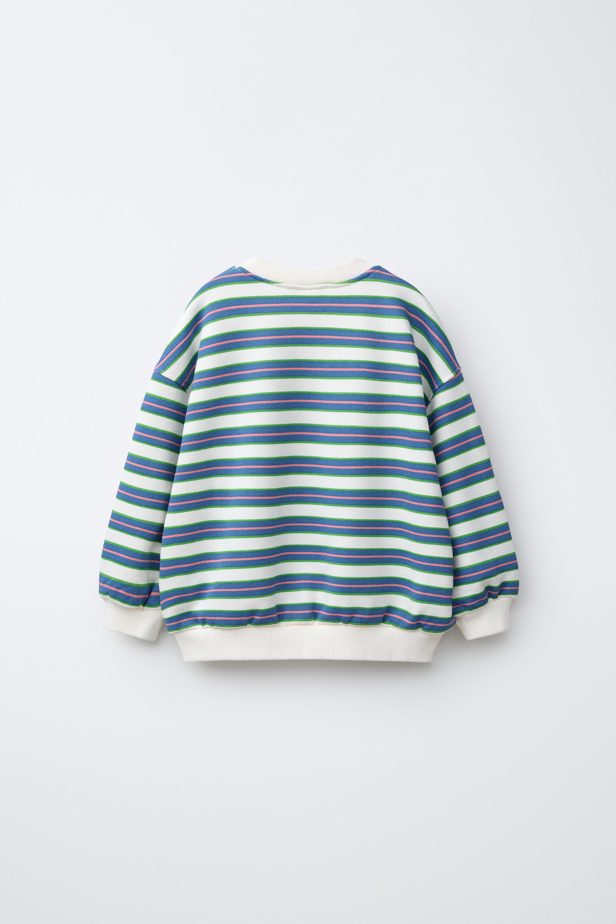 STRIPED SWEATSHIRT