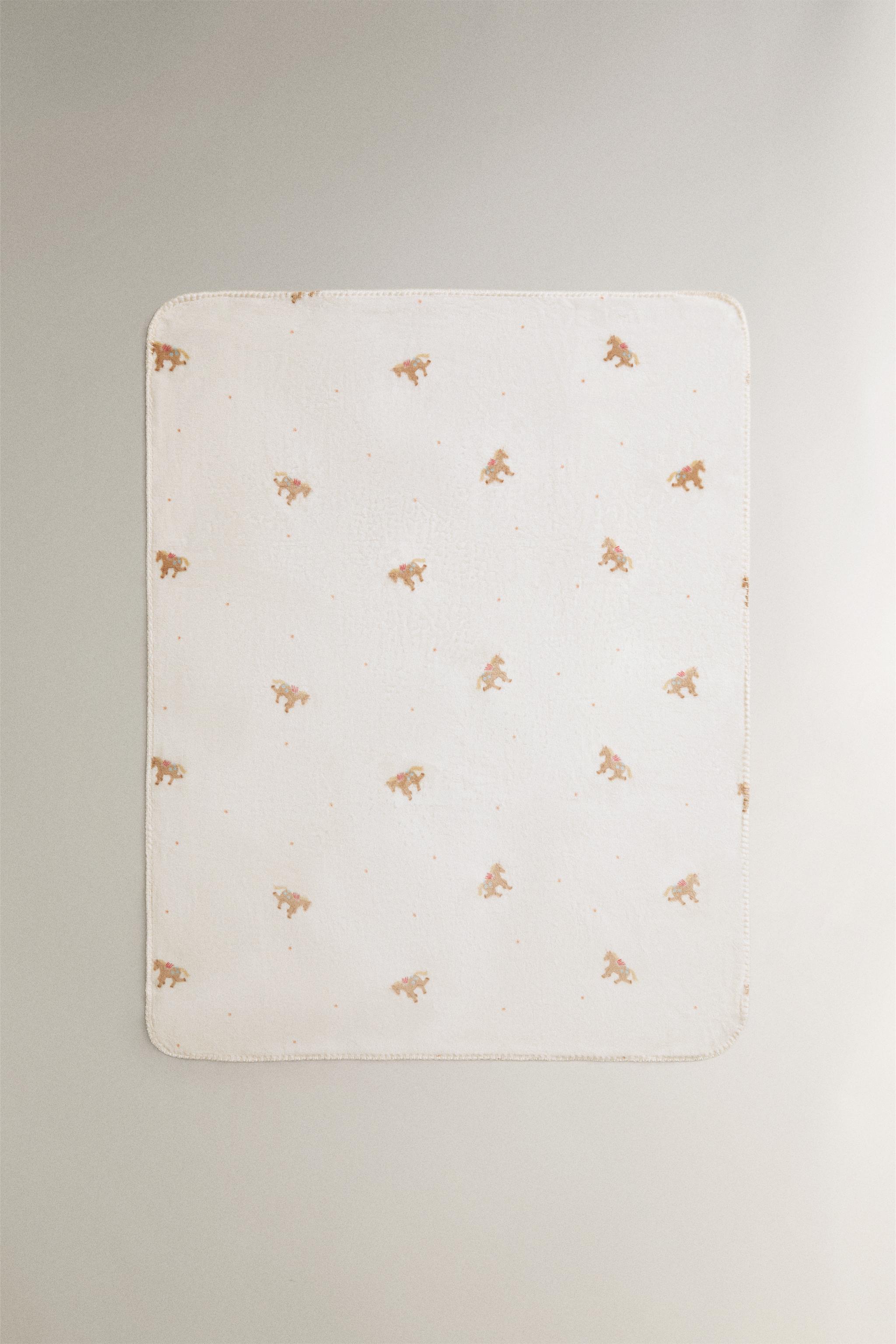 Zara KIDS' UNICORN BLANKET