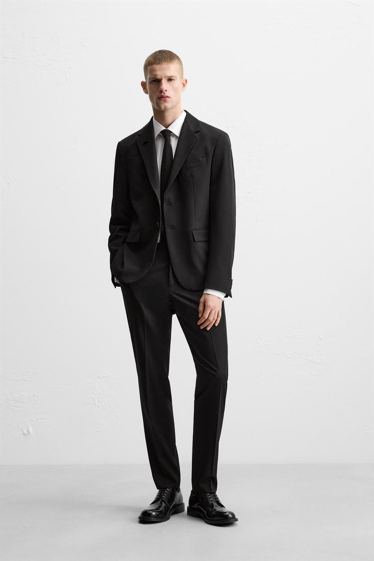 COMFORT SUIT BLAZER Black ZARA South Africa - Main Image