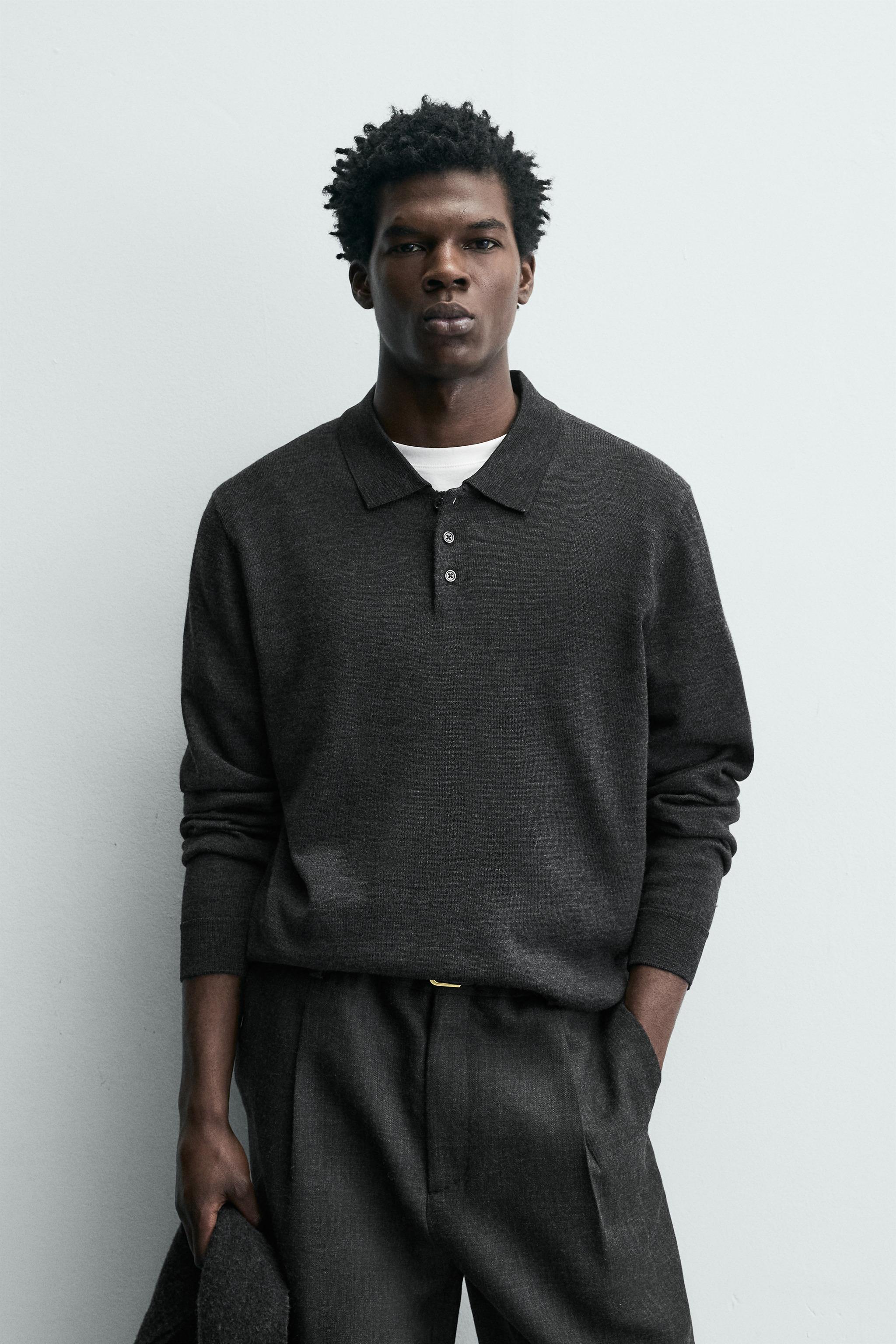 POLO EN MAILLE DE LAINE