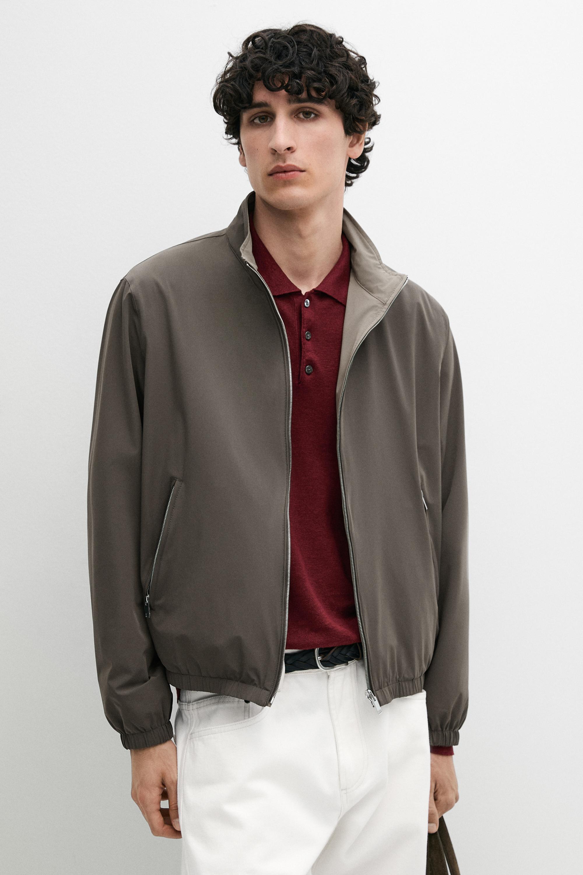 Short reversible jacket