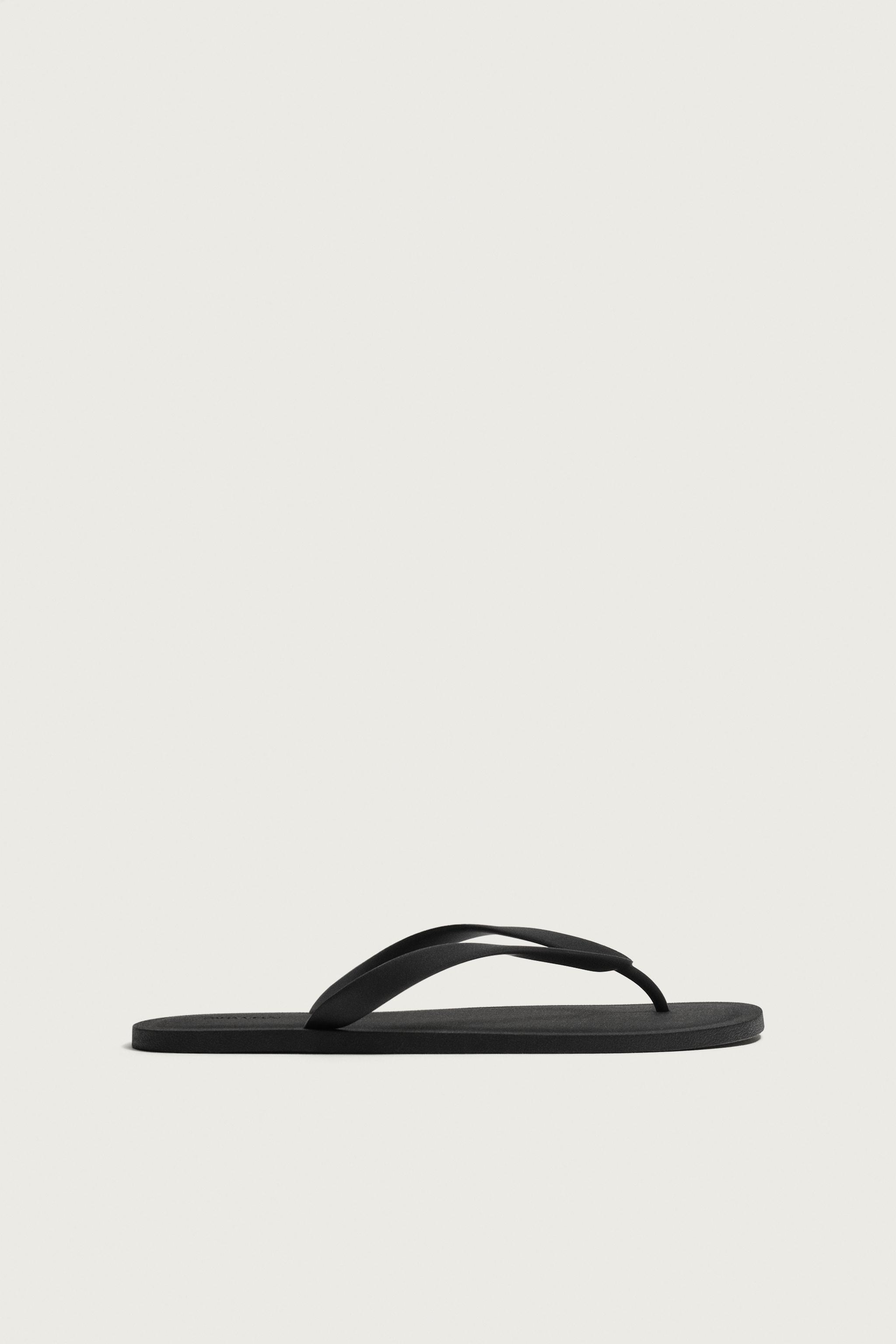 STRAPPY SANDALS — Black