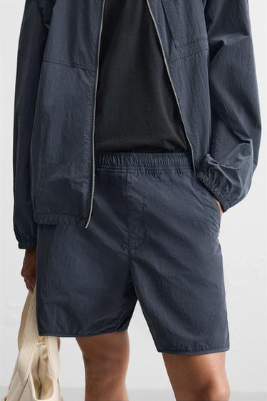 TECHNICAL BERMUDA SHORTS - Light indigo by Zara - Image 4