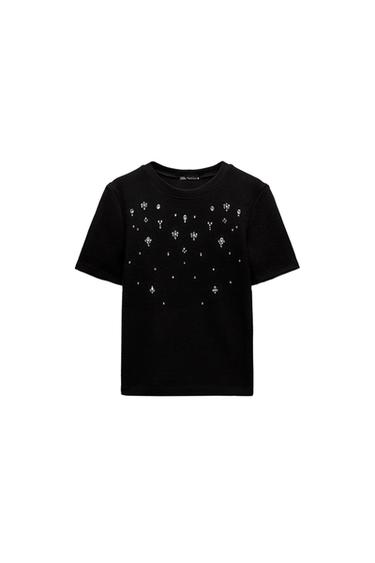 SOFT RHINESTONE SWEATER
