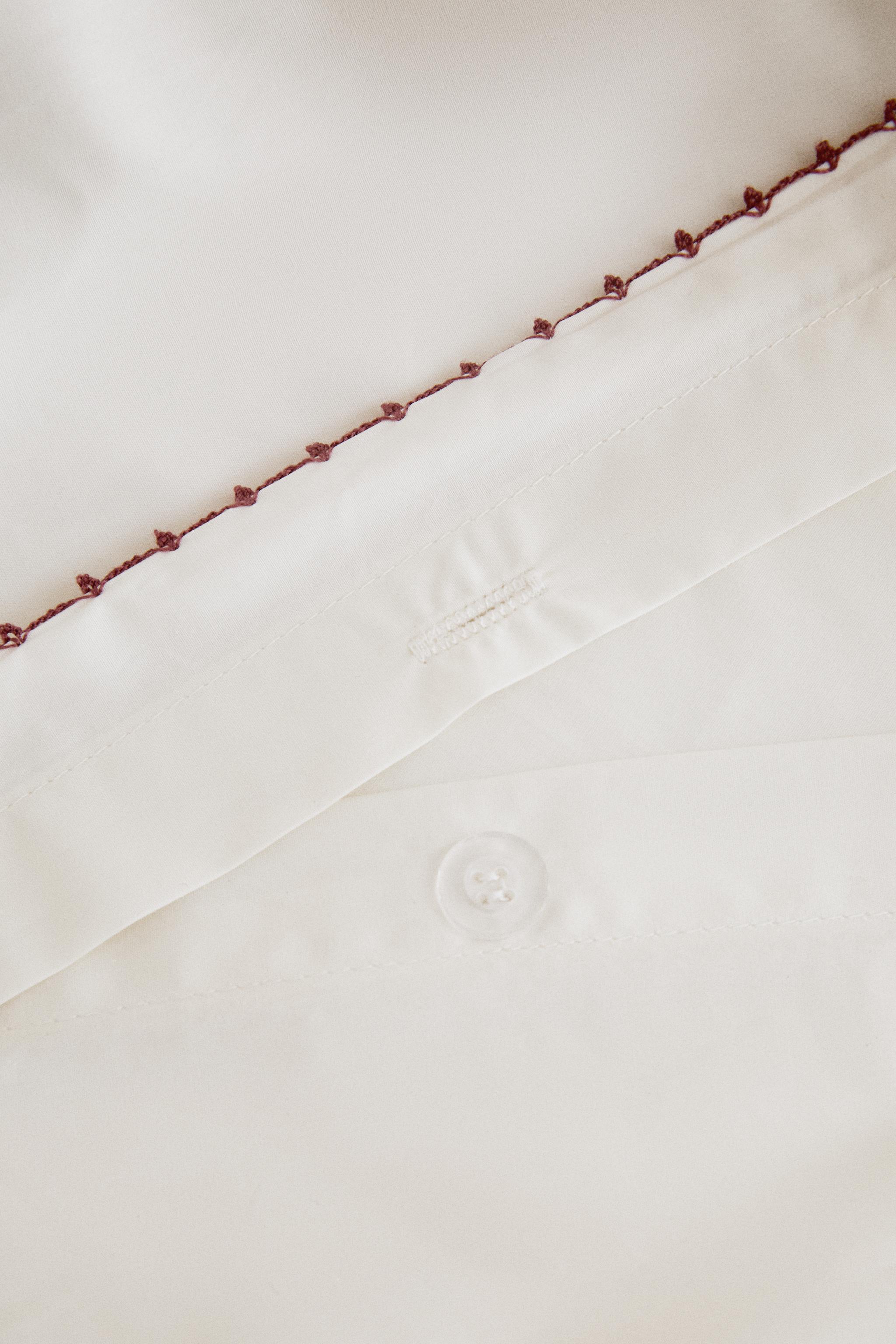 Zara KIDS' COTTON FITTED SHEET — фото 4