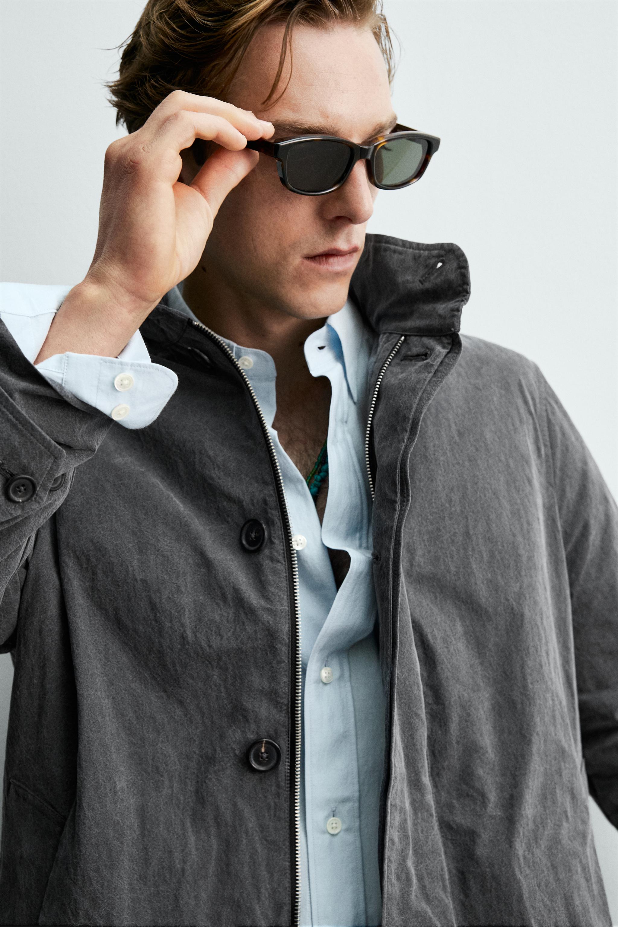 TRENCH LÉGER EFFET DÉLAVÉ AARON LEVINE X ZARA