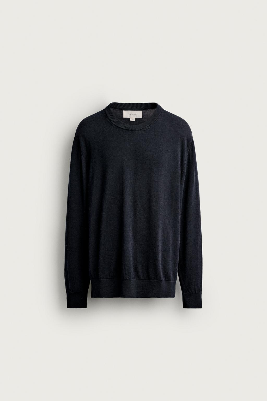 100% WOOL REGULAR FIT JUMPER