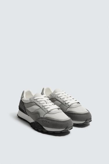 Zara ATHLETIC SNEAKERS - Gray