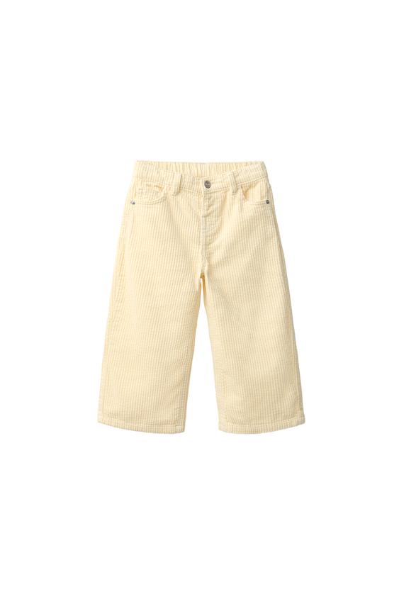 WIDE-LEG CORDUROY TROUSERS - Butter by Zara - Image 0