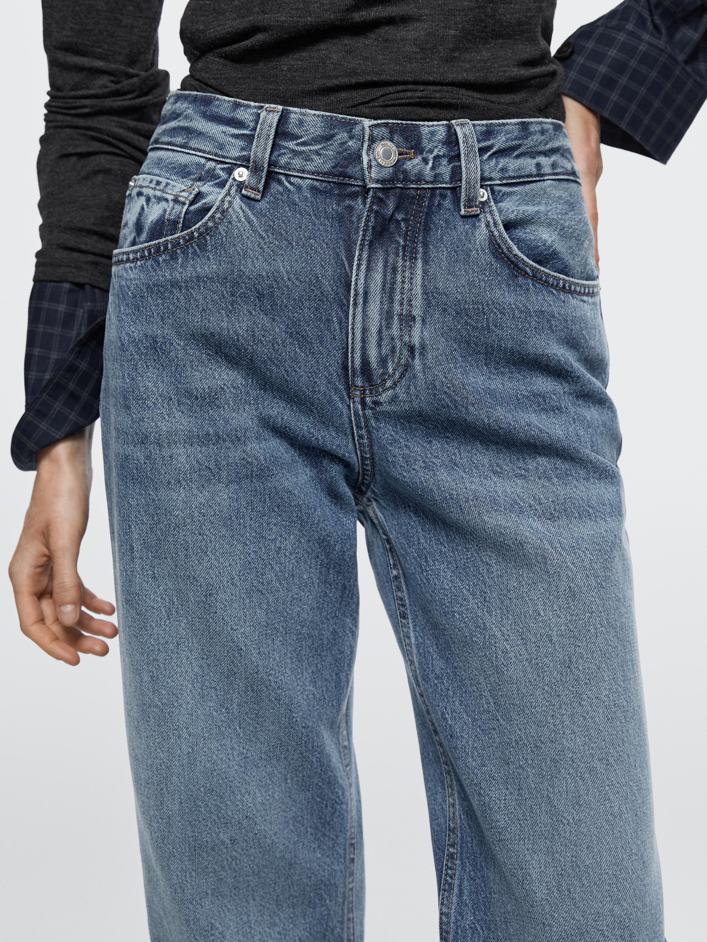 Jean straight mid-rise