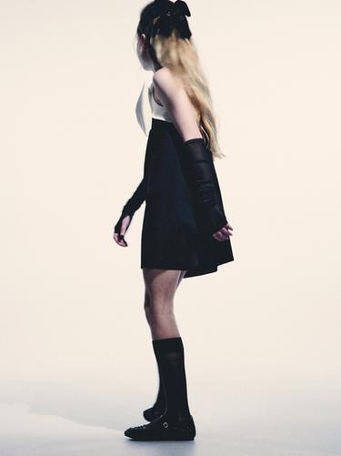 VESTIDO LAZO - Negro de Zara