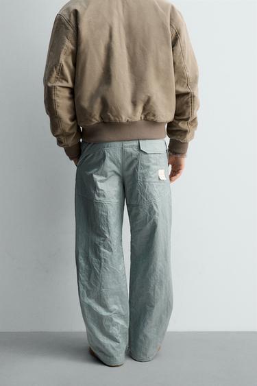 PANTALON BATTLE TECHNIQUE X SR_A - Bleu d'eau de Zara - Image 3