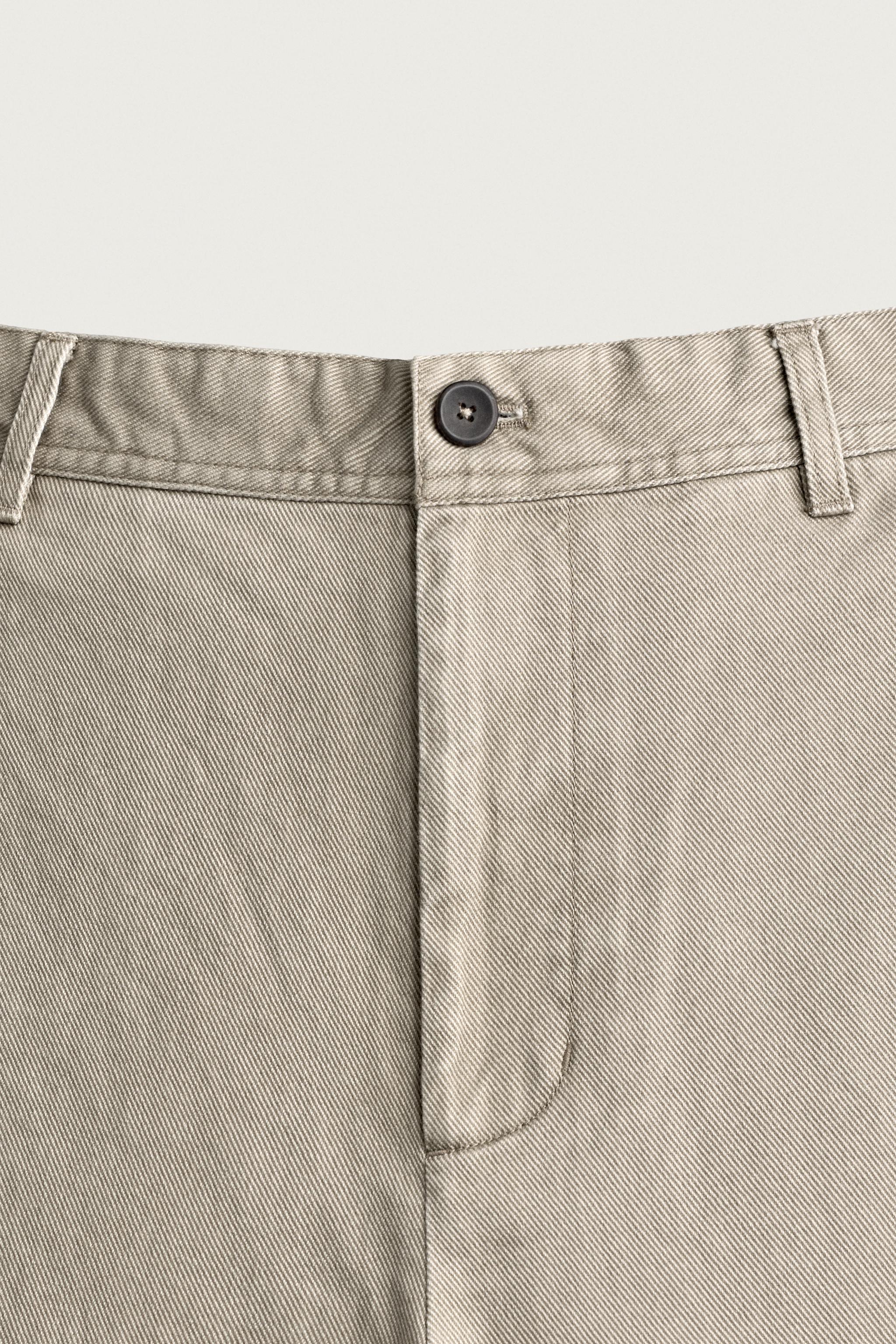 STRAIGHT-FIT CHINO PANTS