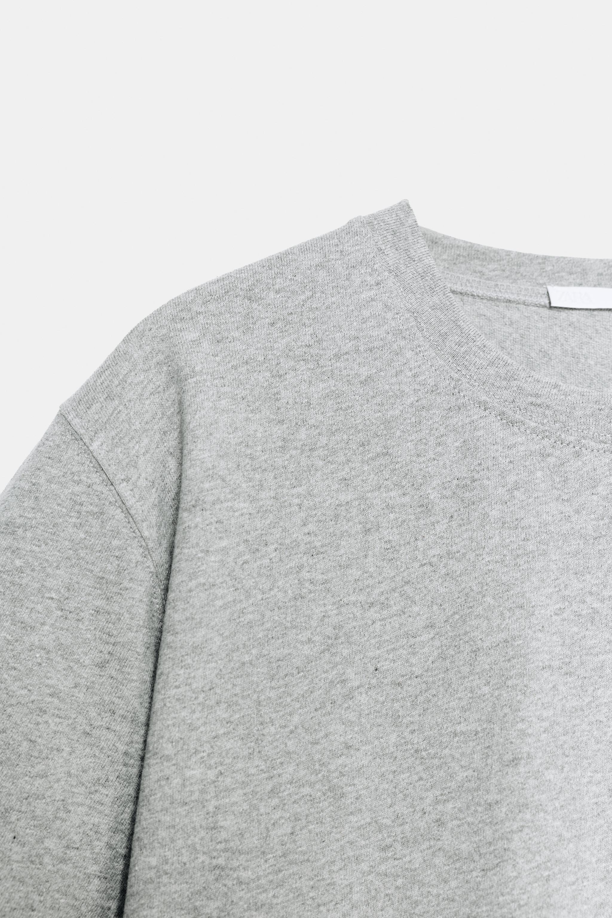 Женские футболки Zara CREW NECK T-SHIRT — фото 3
