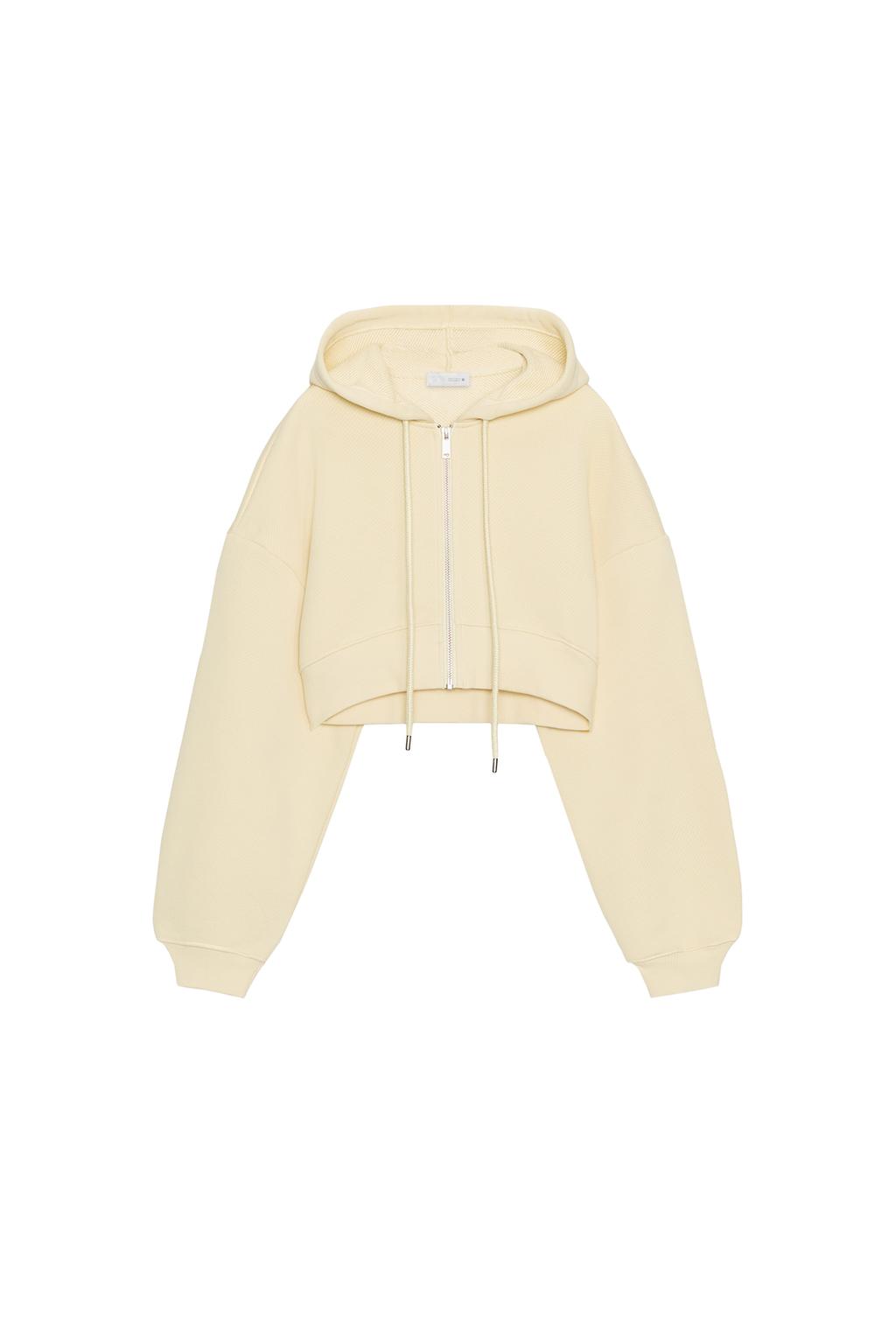CROPPED HOODIE SWEATSHIRT - image 4