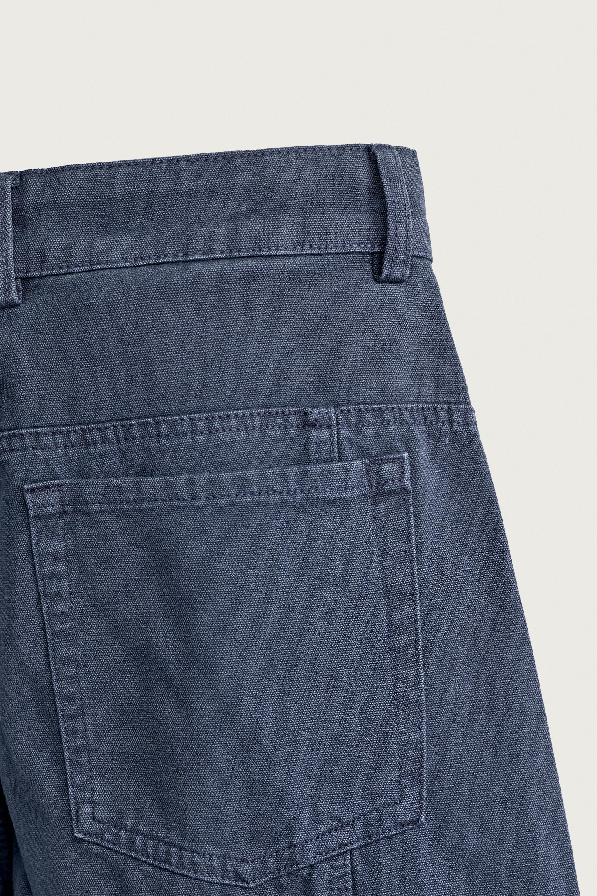 SEAMED RELAXED FIT PANTS