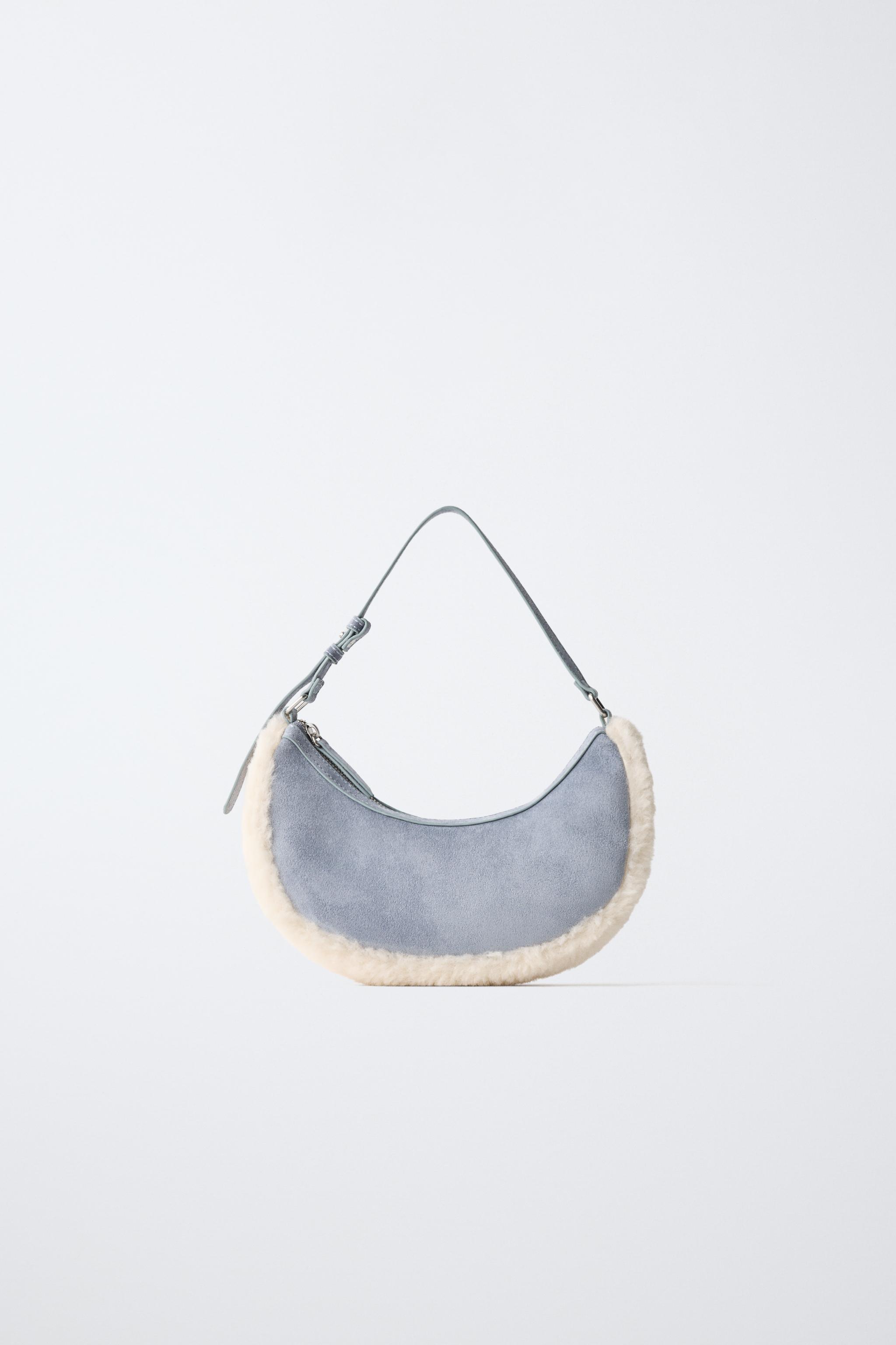 SAC SHOULDER PEAU LAINÉE