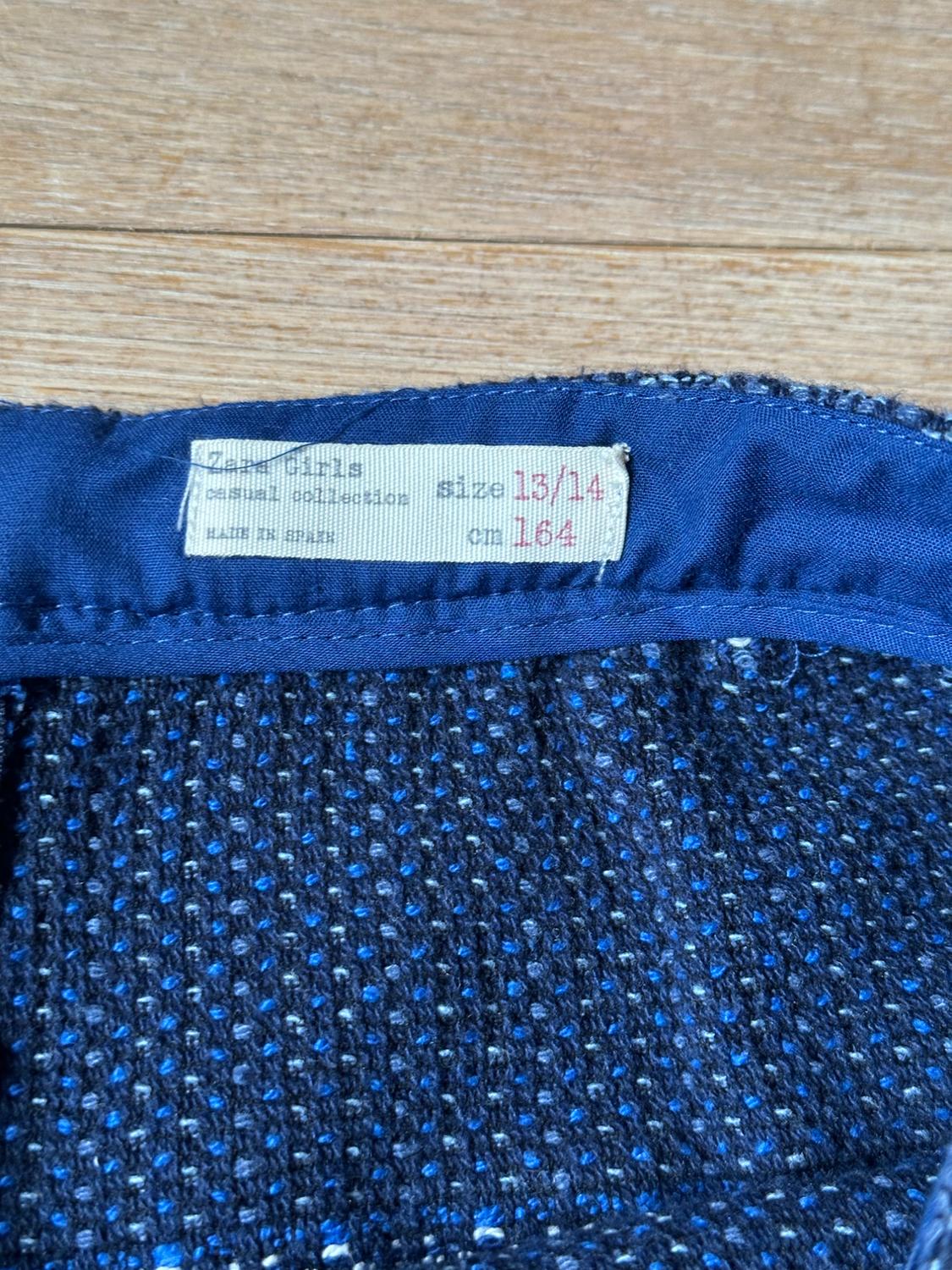 BLUE PRINT MINI SKIRT - Image 4
