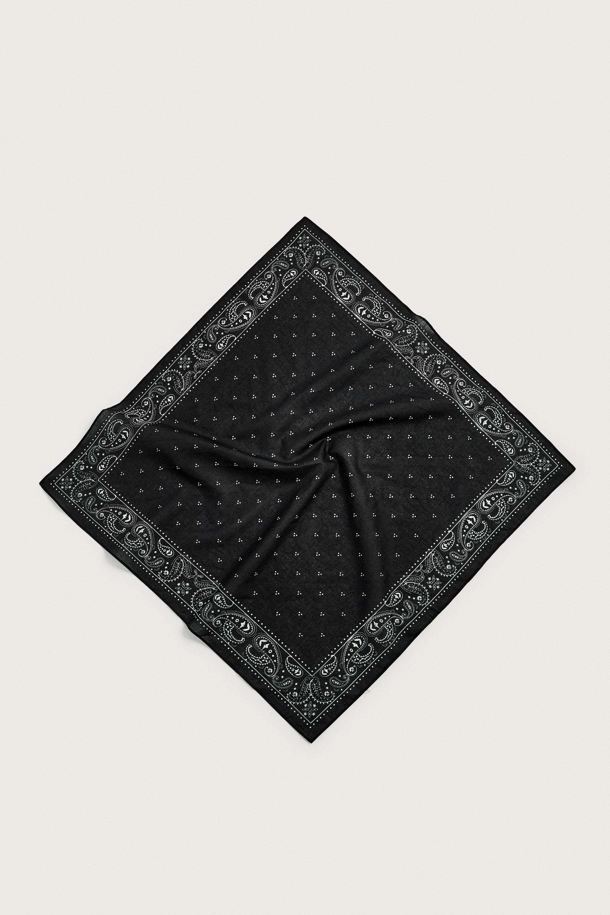 Детские аксессуары Zara PAISLEY PRINT BANDANA — фото 3