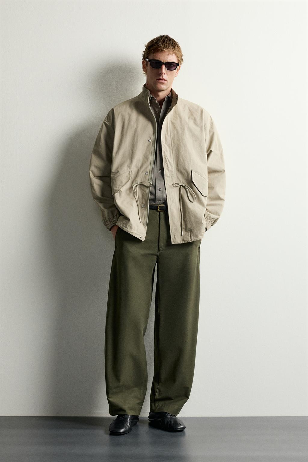 100% COTTON SHORT PARKA