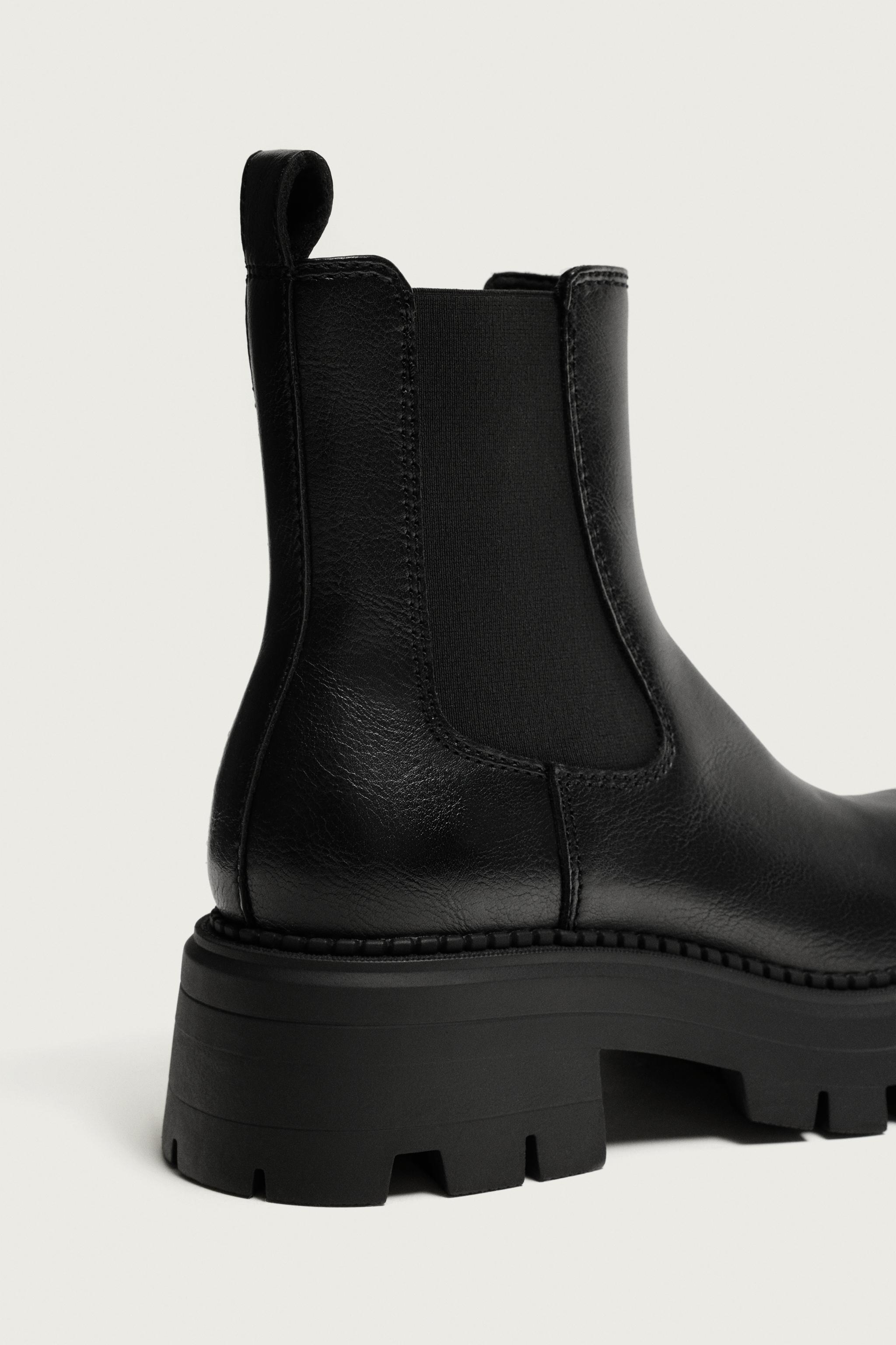 Мужские ботинки Zara CHUNKY CHELSEA BOOTS — фото 6