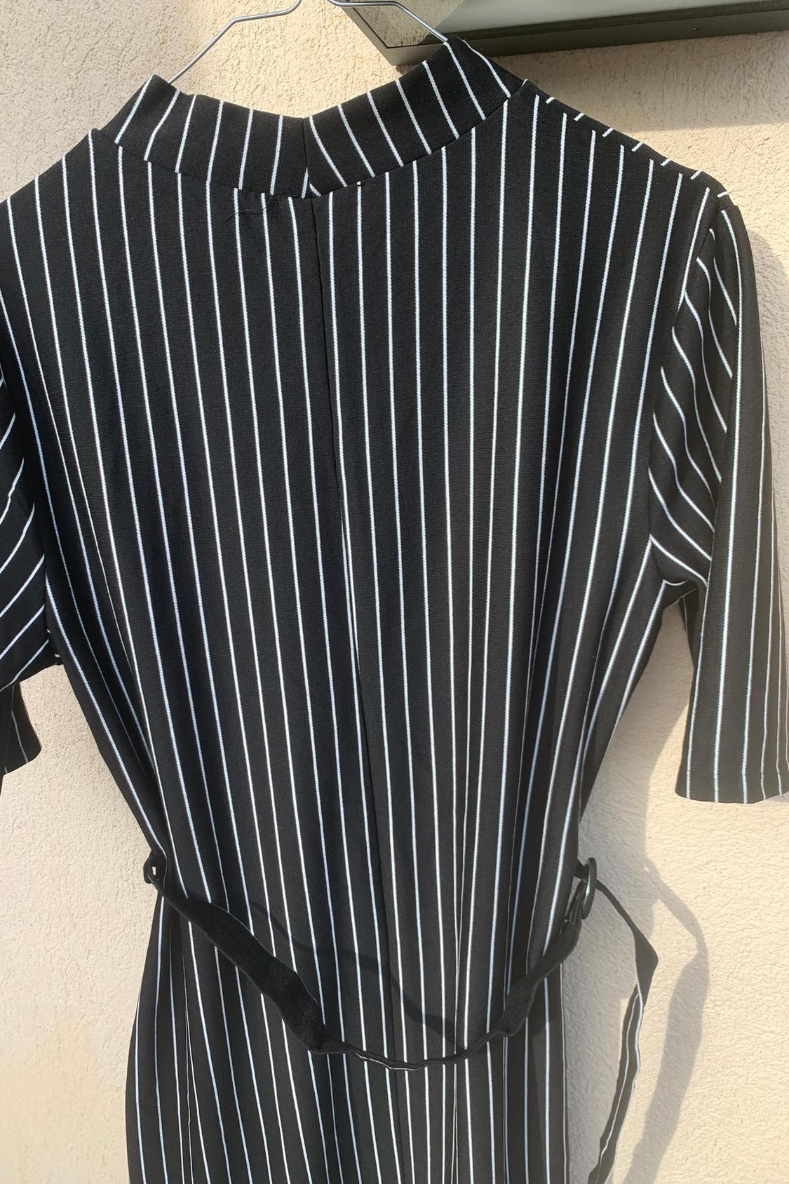 PENCIL DRESS WITH BELT - Image 3