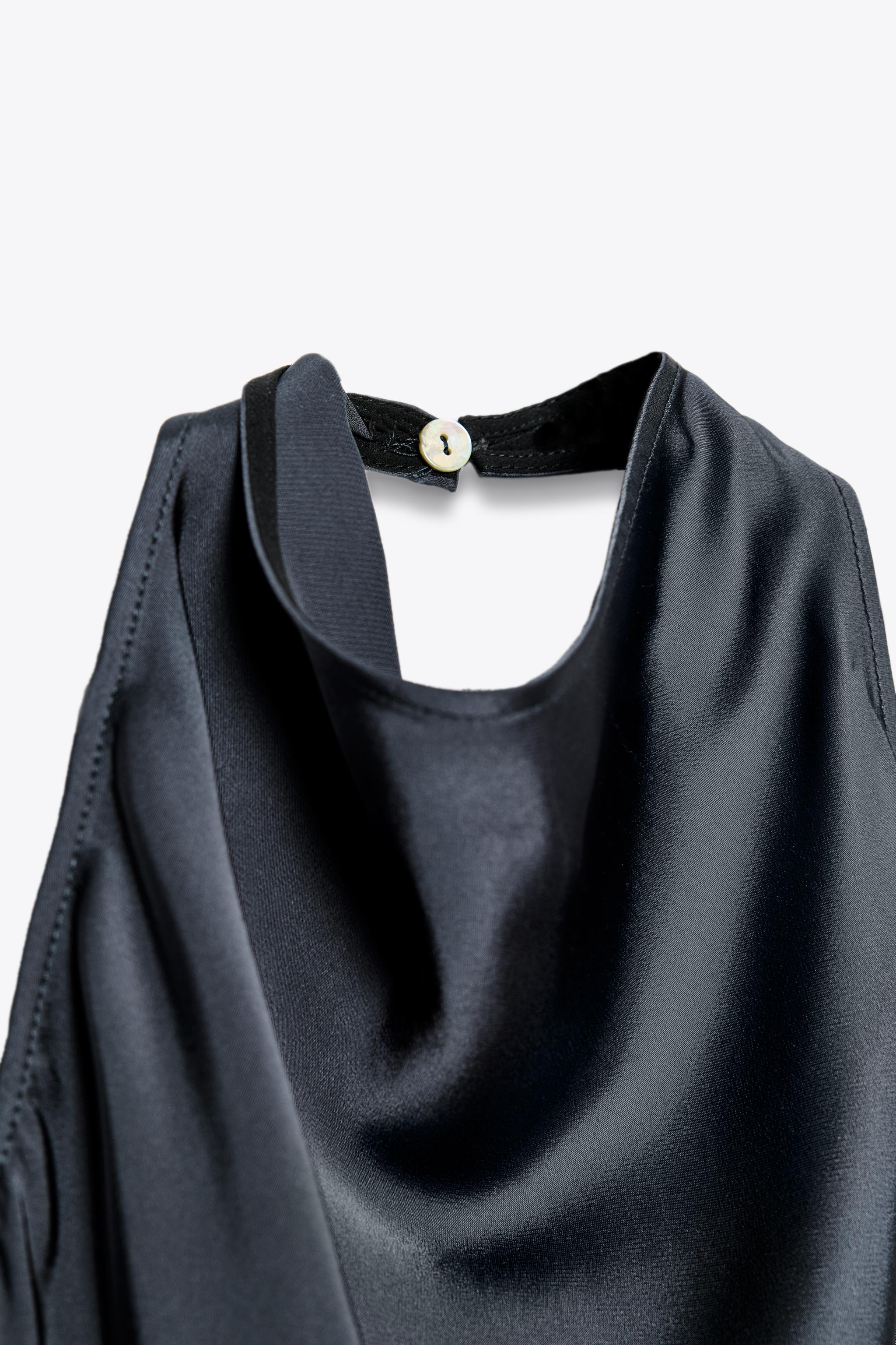ZARA ZW COLLECTION サテン ホルターネック トップス ZARA ZW COLLECTION サテン ホルターネック トップス - メルカリ