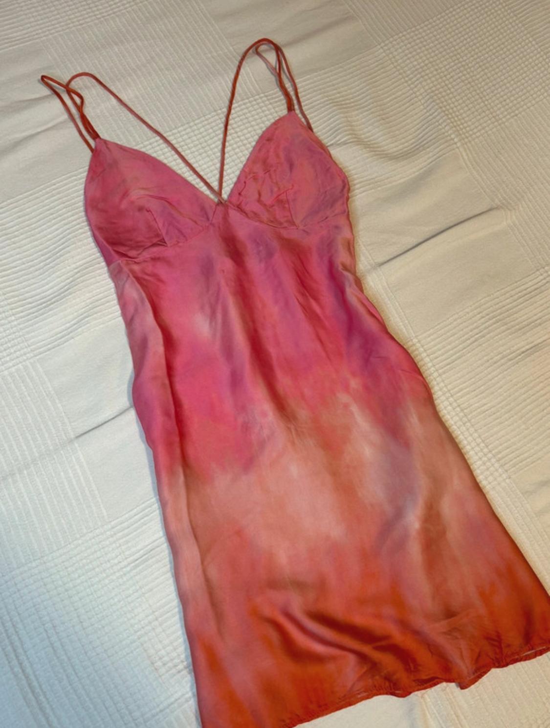 TIE-DYE MINI DRESS