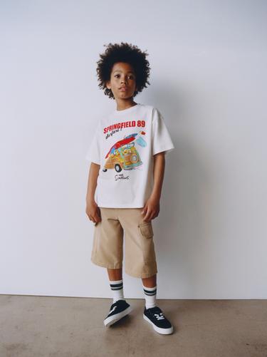 THE SIMPSONS ™ MATT GROENING CARAVAN T-SHIRT - White by Zara