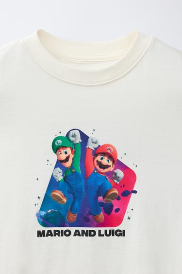T-SHIRT SUPER MARIO BROS AND LUIGI ™ © NINTENDO - Blanc de Zara - Image 2