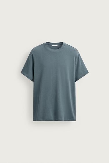 JERSEY PUNTO RELAXED FIT - Azul / Acero de Zara