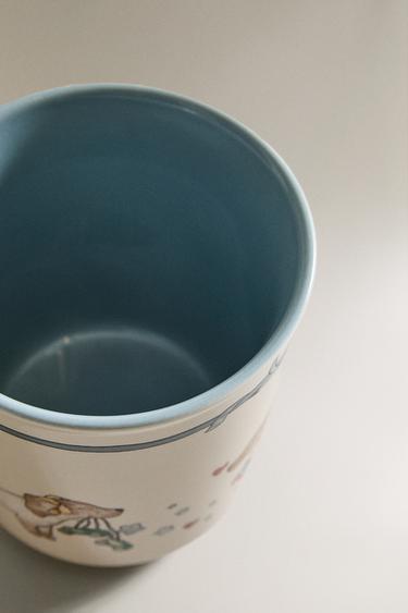 CHILDREN'S CERAMIC MUG WITH SKATER DOG - Multicoloured by Zara - Image 3