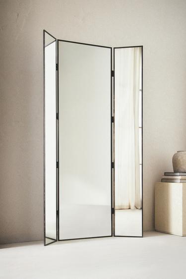 METAL TRIPTYCH MIRROR - Black by Zara - Image 5