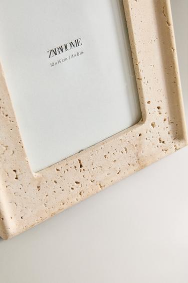 CADRE PHOTO TRAVERTIN - Beige de Zara - Image 2