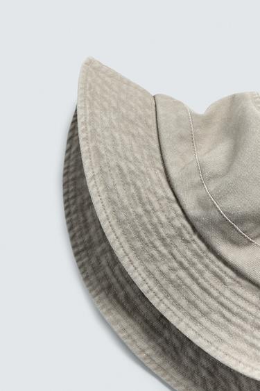 CHAPEAU BOB DÉLAVÉ - Sable de Zara - Image 5