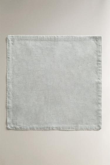 SERVIETTES DE TABLE ONDULATIONS (LOT DE 2 UNITÉS) - Gris de Zara - Image 1