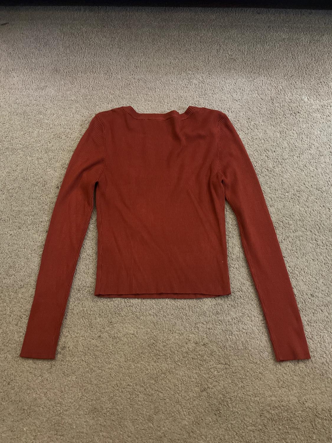 HIGH COLLAR KNIT SWEATER - Image 2